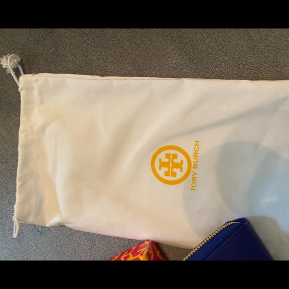 Royal Blue and Gold Tory Burch Wallet - Picture 3 of 8